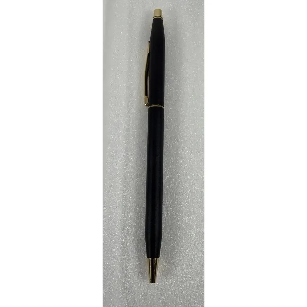 Cross Set of 3 - 1 Twist Pen 1 Capped Pen & 1 Mechanical Pencil - Black & Gold